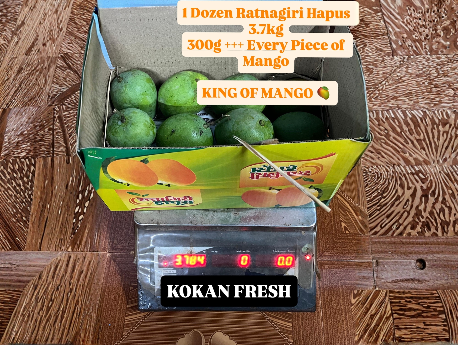 Jumbo Size Mangoes (12 Piece )